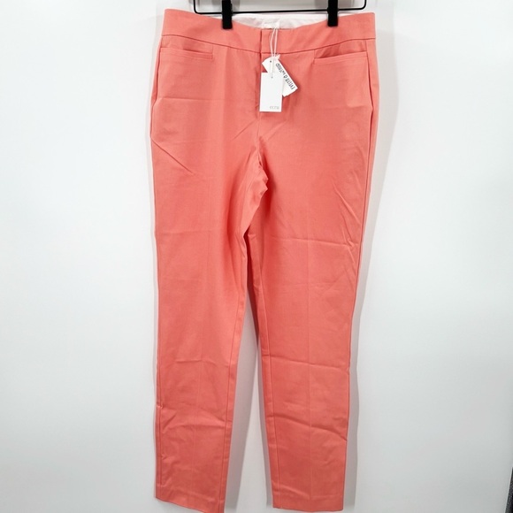 Ecru Madison Slim Trouser Coral Pants - Picture 1 of 12